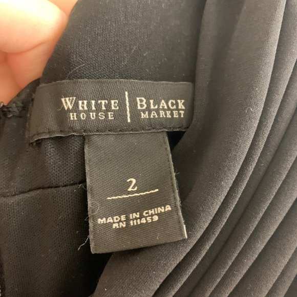 White House Black Market Black Dress - Picture 3 of 3